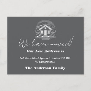 Carte Postale Bonjour, Editable Nous sommes Nouveaux dans le qua