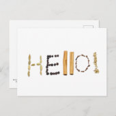 Carte Postale Bonjour ! Épice (Devant / Derrière)