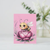 Carte Postale Bonjour été (Debout devant)