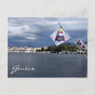 Carte Postale bonjour genève