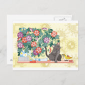 Carte Postale Bonjour gloire du matin (Devant / Derrière)