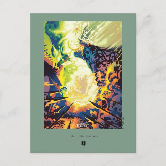 Carte Postale Bonjour, Grand Frère (Devant)