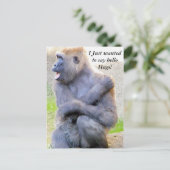 Carte Postale Bonjour Hug_ (Debout devant)