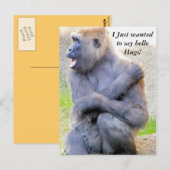 Carte Postale Bonjour Hug_ (Devant / Derrière)