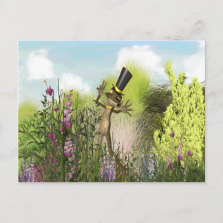 Carte Postale Bonjour "J'ai Arive"