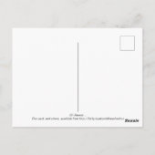 Carte Postale Bonjour Kermie (Dos)