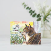 Carte Postale Bonjour Little Bird (Debout devant)