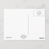 Carte Postale Bonjour Lizard (Dos)