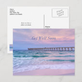 Carte Postale Bonjour Navarre Beach Pier Se Bien Bientôt (Devant / Derrière)