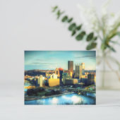 Carte Postale Bonjour pittsburgh (Debout devant)