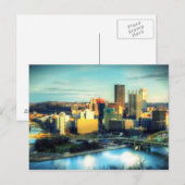 Carte Postale Bonjour pittsburgh (Devant / Derrière)