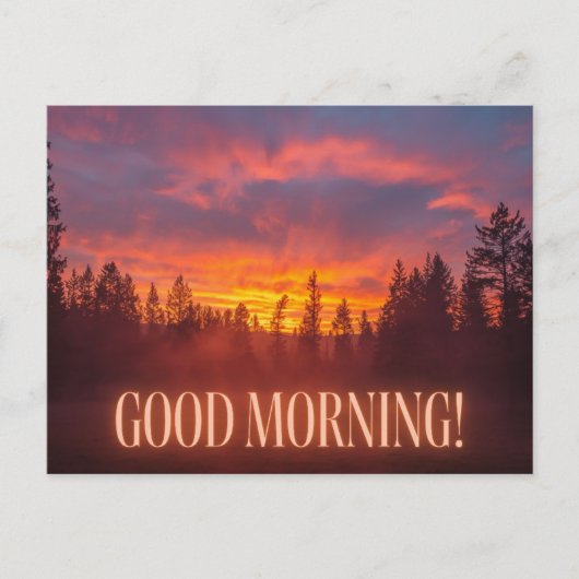 Carte Postale Bonjour Rouille (Devant)