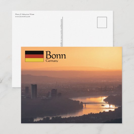 Carte Postale Bonn Allemagne (Devant / Derrière)