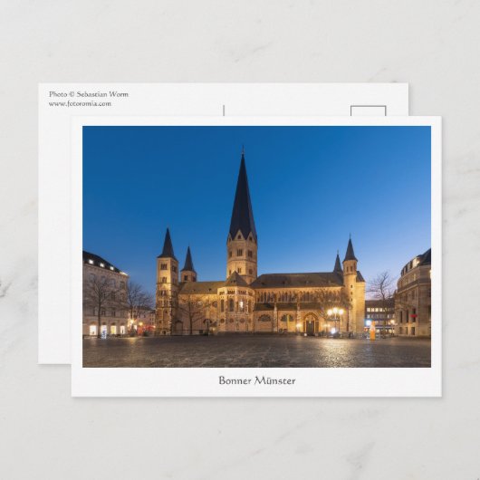 Carte Postale Bonn Allemagne (Devant / Derrière)