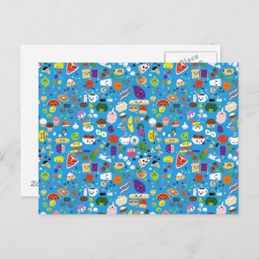 Carte Postale Bonne alimentation (Devant / Derrière)