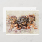 Carte Postale Bonne amitié (Devant / Derrière)