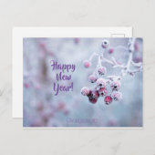 Carte Postale Bonne année ! (Devant / Derrière)