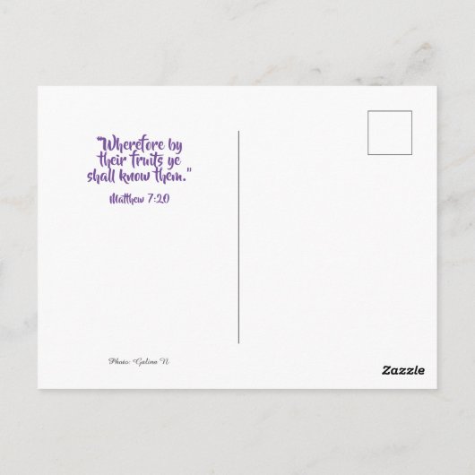 Carte Postale Bonne année ! (Dos)