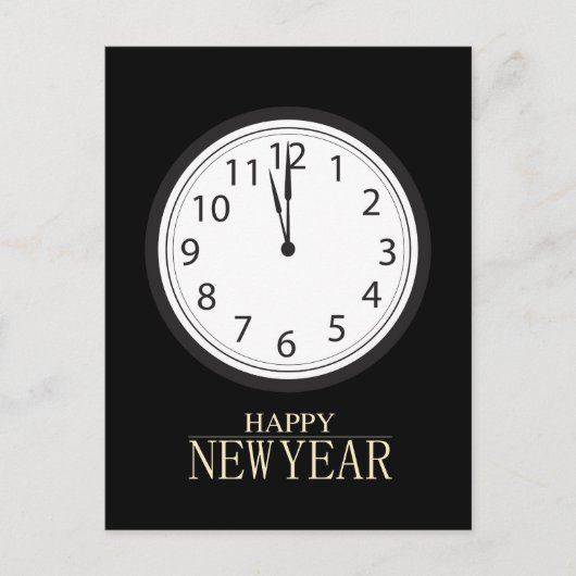 Carte Postale Bonne année ! (Devant)