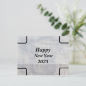 Carte postale Bonne année (Debout devant)