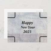 Carte postale Bonne année (Devant / Derrière)