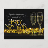 Carte Postale Bonne année (Devant)