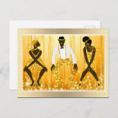 Carte Postale Bonne année (Devant / Derrière)