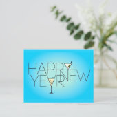 Carte Postale Bonne année (Debout devant)