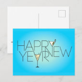 Carte Postale Bonne année (Devant / Derrière)