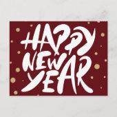 Carte Postale Bonne année (Devant)