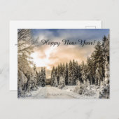 Carte Postale Bonne année ! (Devant / Derrière)