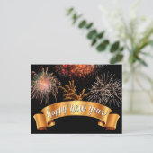 Carte Postale Bonne année (Debout devant)