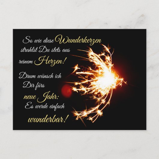 Carte Postale Bonne année ! (Devant)