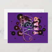 Carte Postale Bonne année (Devant / Derrière)