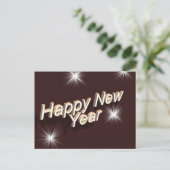 Carte Postale Bonne année (Debout devant)