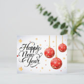 Carte Postale Bonne année (Debout devant)