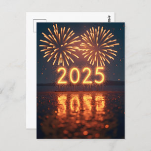 Carte Postale Bonne année 2025