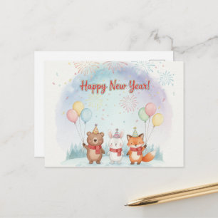 CARTE POSTALE BONNE ANNÉE 2026
