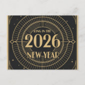 CARTE POSTALE BONNE ANNÉE 2026  (Devant)
