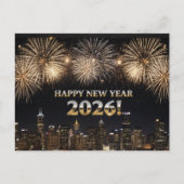CARTE POSTALE BONNE ANNÉE 2026 (Devant)
