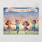 CARTE POSTALE BONNE ANNÉE 2026 (Devant)