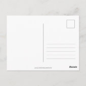 Carte Postale Bonne année Australie Feux d'artifice sur le port (Dos)