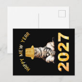 Carte Postale Bonne année Mew 2027 (Devant / Derrière)