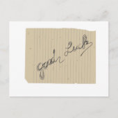 Carte Postale bonne chance (Devant)