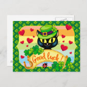 Carte Postale Bonne Chance ! (Devant / Derrière)