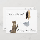 Carte Postale Bonne chance (Devant / Derrière)