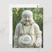 Carte Postale bonne chance (Devant / Derrière)