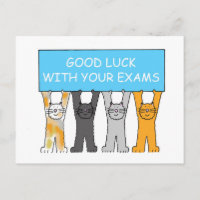 Bonne chance avec vos examens Cartographie Chats