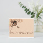 Carte Postale Bonne Chouette d'Halloween (Debout devant)
