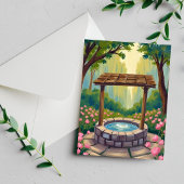 Carte Postale Bonne envie Forêt Florale Magique